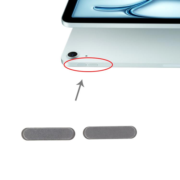 For iPad Air 11 / Air 13 2026 2025 2024 Volume Control Button, For iPad Air 11 / Air 13 2026 2025 2024