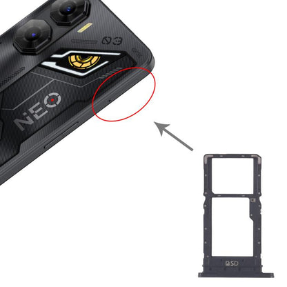 For ZTE nubia Neo 3 5G Z2464N SIM Card Tray + Micro SD Card Tray, For ZTE nubia Neo 3 5G