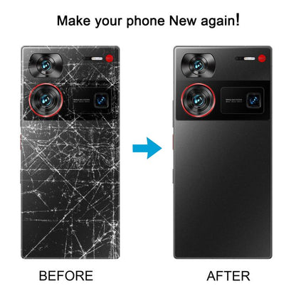 For ZTE nubia Z60 Ultra NX721J Photographer Edition Original Glass Battery Back Cover with Camera Lens Frame, For ZTE nubia Z60 Ultra(Original)