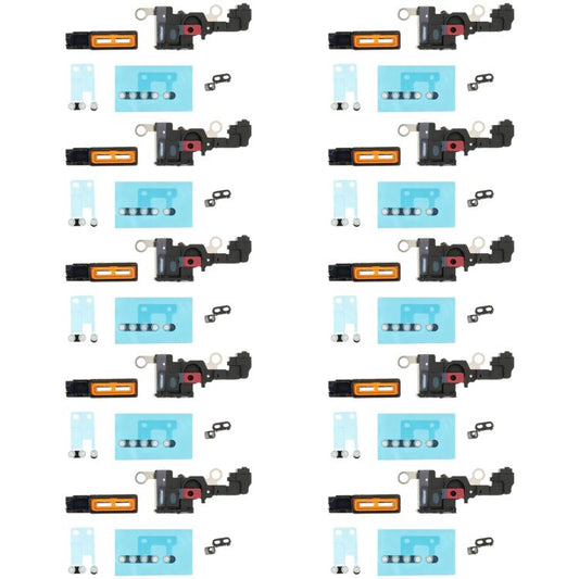 For iPhone 16e 10sets Speaker Ringer Buzzer Dustproof Mesh, For iPhone 16e