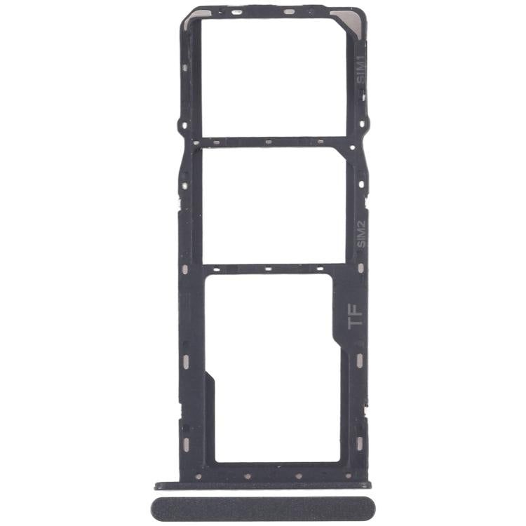For ZTE Blade A35 Z2453 SIM Card Tray + SIM Card Tray + Micro SD Card Tray, For ZTE Blade A35(Original)