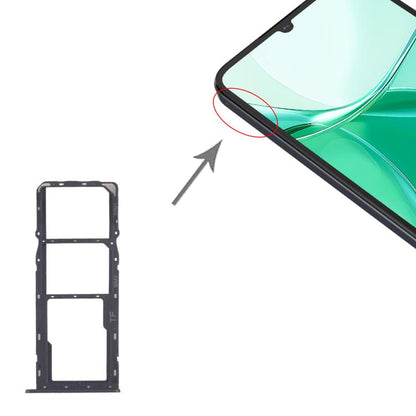 For ZTE Blade A35 Z2453 SIM Card Tray + SIM Card Tray + Micro SD Card Tray, For ZTE Blade A35(Original)