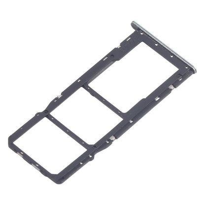 For ZTE Blade A35 Z2453 SIM Card Tray + SIM Card Tray + Micro SD Card Tray, For ZTE Blade A35(Original)