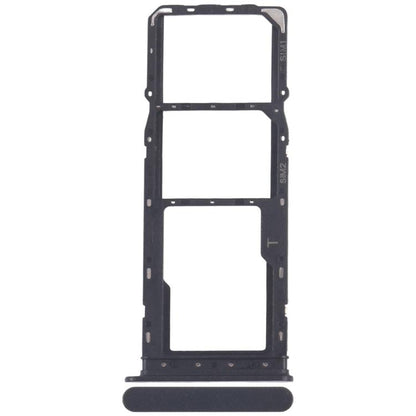 For ZTE Blade A36 Z2472 SIM Card Tray + SIM Card Tray + Micro SD Card Tray, For ZTE Blade A36(Original)