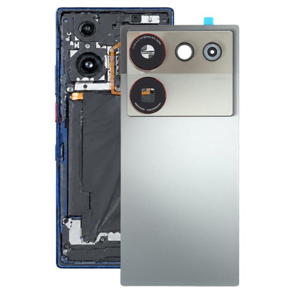 For ZTE nubia Z50 Ultra NX712J Glass Battery Back Cover with Camera Lens Frame, For ZTE nubia Z50 Ultra(Original)