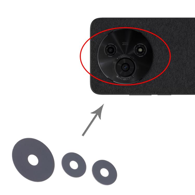For TCL 605 T517D Back Camera Lens, For TCL 605