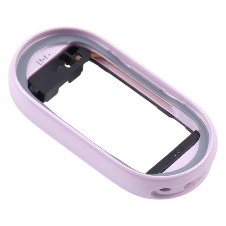 For Xiaomi Band 10 Original LCD Screen Frame Ceramic Bezel Plate, For Xiaomi Smart Band 10 Ceramic (Purple), For Xiaomi Smart Band 10 Ceramic (Grey White)