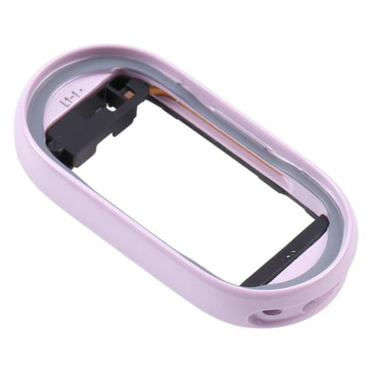 For Xiaomi Band 10 Original LCD Screen Frame Ceramic Bezel Plate, For Xiaomi Smart Band 10 Ceramic (Purple), For Xiaomi Smart Band 10 Ceramic (Grey White)