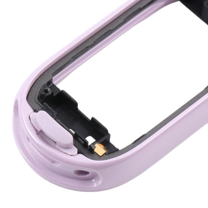 For Xiaomi Band 10 Original LCD Screen Frame Ceramic Bezel Plate, For Xiaomi Smart Band 10 Ceramic (Purple), For Xiaomi Smart Band 10 Ceramic (Grey White)