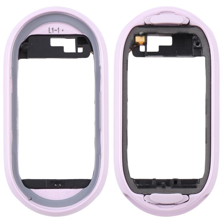 For Xiaomi Band 10 Original LCD Screen Frame Ceramic Bezel Plate, For Xiaomi Smart Band 10 Ceramic (Purple), For Xiaomi Smart Band 10 Ceramic (Grey White)