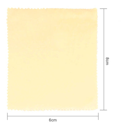 2400 PCS Soft Microfiber Dust Cloth for Mobile Phones, eyeglasses, 5x7cm Dust Cloth