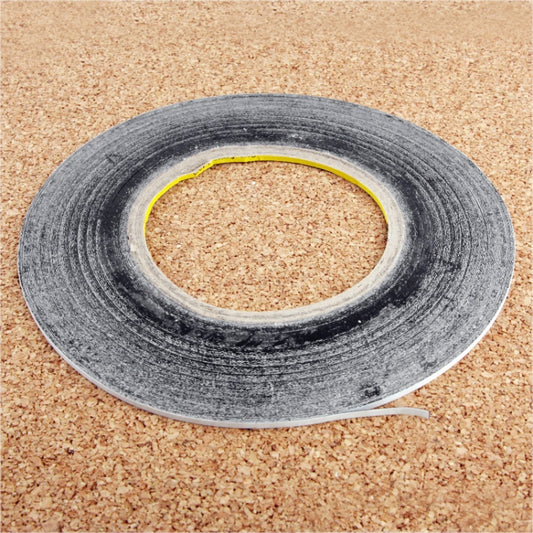 3mm Double Sided Adhesive Sticker Tape for iPhone / Samsung / HTC Mobile Phone Touch Panel Repair, Length: 50m, 3mm Black