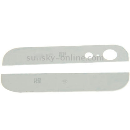 OEM Version Back Cover Top & Bottom Glass Lens for iPhone 5 (Golden), OEM For iPhone 5 White