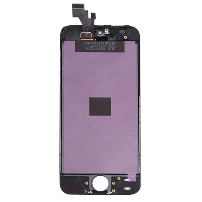 LCD Screen with Frame for iPhone 5, 3 in 1 for i5 Black