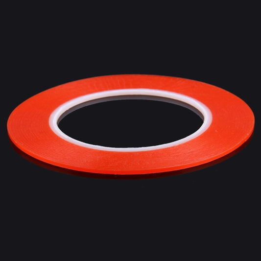 2mm Width Double Sided Adhesive Sticker Tape for iPhone / Samsung / HTC Mobile Phone Touch Panel Repair,  Length: 25m (Red), Width: 2mm(Red)