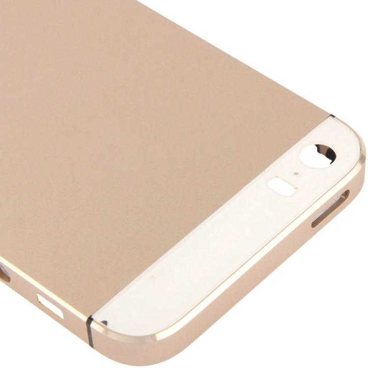 Full Housing Alloy  Back Cover with Mute Button + Power Button + Volume Button + Nano SIM Card Tray for iPhone 5S, For iPhone 5S