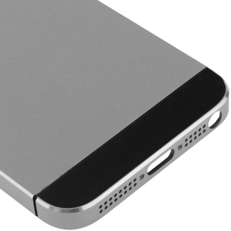 Full Housing Alloy  Back Cover with Mute Button + Power Button + Volume Button + Nano SIM Card Tray for iPhone 5S, For iPhone 5S