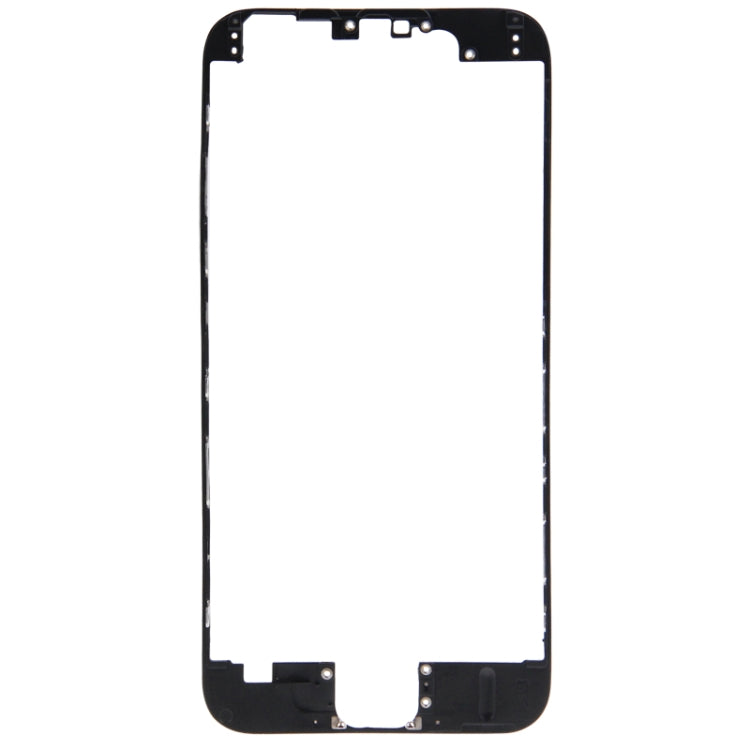 Front LCD Screen Bezel Frame for iPhone 6, For iPhone 6 (Black)