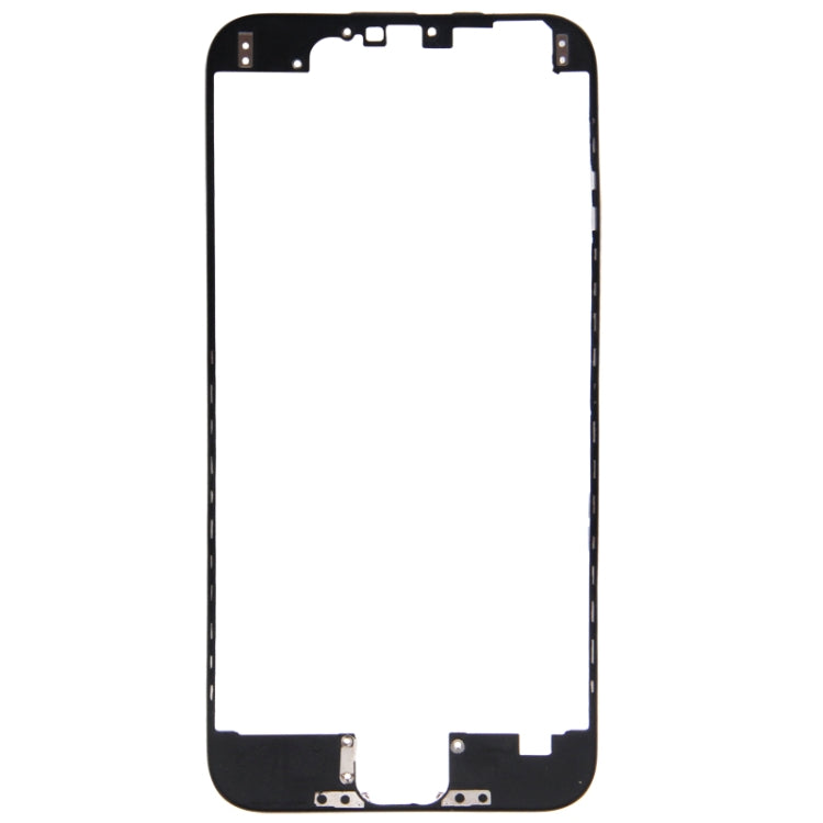 Front LCD Screen Bezel Frame for iPhone 6, For iPhone 6 (Black)