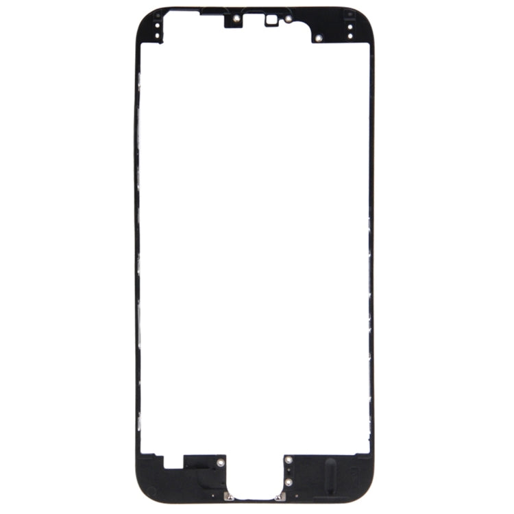 Front LCD Screen Bezel Frame for iPhone 6, For iPhone 6 (Black)