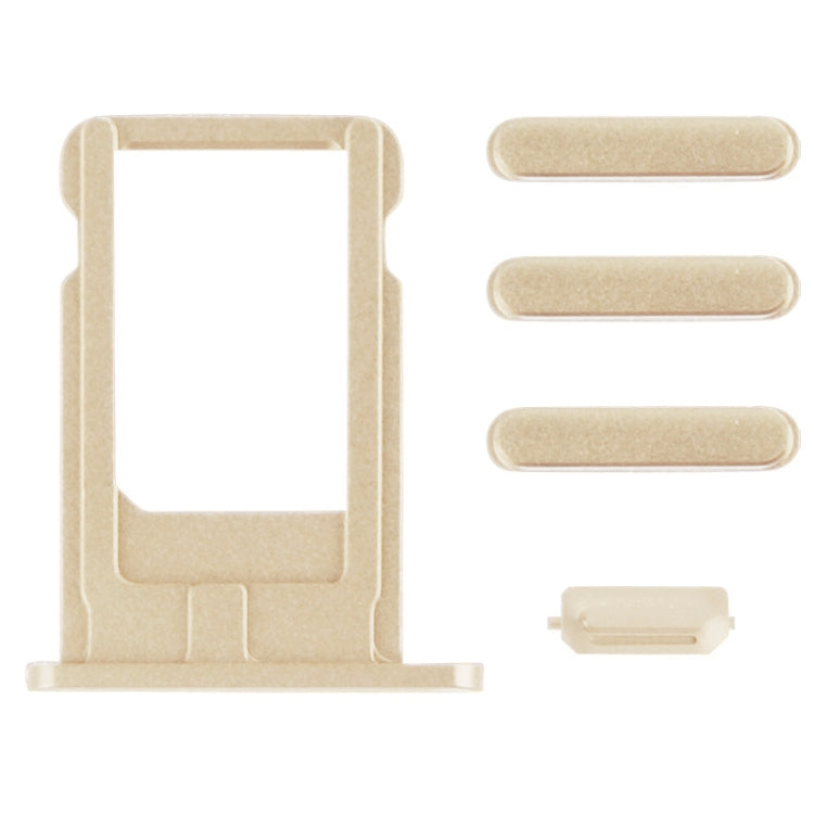 Card Tray & Volume Control Key & Screen Lock Key & Mute Switch Vibrator Key  Kit for iPhone 6, For iPhone 6 (Kit), For iPhone 6