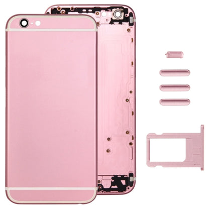 Full Assembly  Housing Cover for iPhone 6, Including Back Cover & Card Tray & Volume Control Key & Power Button & Mute Switch Vibrator Key, For iPhone 6(with side kyes)