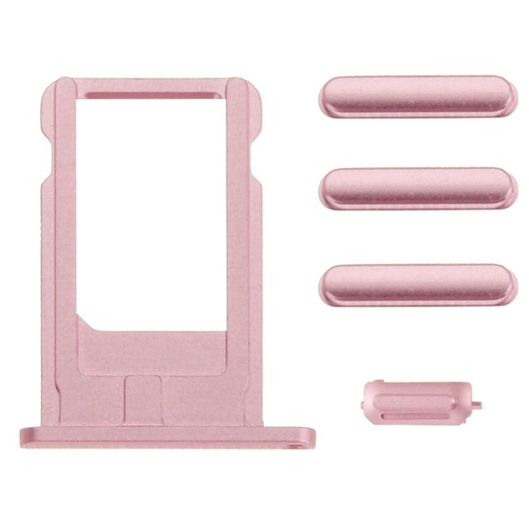 Full Assembly  Housing Cover for iPhone 6, Including Back Cover & Card Tray & Volume Control Key & Power Button & Mute Switch Vibrator Key, For iPhone 6(with side kyes)