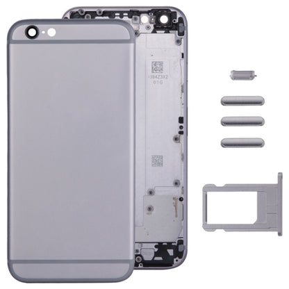 Full Assembly  Housing Cover for iPhone 6, Including Back Cover & Card Tray & Volume Control Key & Power Button & Mute Switch Vibrator Key, For iPhone 6(with side kyes)
