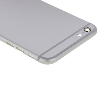 6 in 1 for iPhone 6 (Back Cover + Card Tray + Volume Control Key + Power Button + Mute Switch Vibrator Key + Sign) Full Assembly Housing Cover, For iPhone 6 (6 in 1)