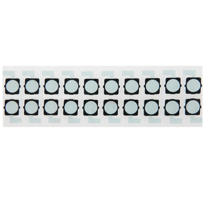 20 PCS for iPhone 6 Back Camera Top Cotton Paste Sticker, For 6