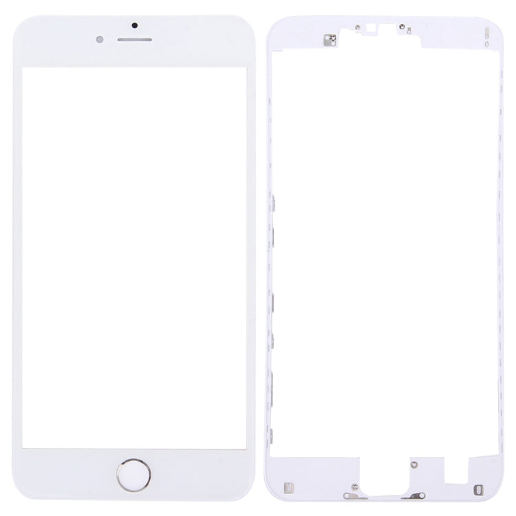 3 in 1 for iPhone 6s Plus (Front Screen Outer Glass Lens + Front Housing LCD Frame + Home Button), For iPhone 6s Plus (3 in 1)