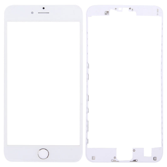 3 in 1 for iPhone 6s Plus (Front Screen Outer Glass Lens + Front Housing LCD Frame + Home Button), For iPhone 6s Plus (3 in 1)