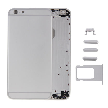 6 in 1 for iPhone 6 Plus (Back Cover + Card Tray + Volume Control Key + Power Button + Mute Switch Vibrator Key + Sign) Full Assembly Housing Cover, For 6 Plus, For iPhone 6 Plus (6 in 1), For iPhone 6 Plus(6 in 1)
