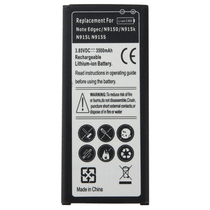 3.85V / 3500mAh Rechargeable Li-Polymer Battery for Galaxy Note Edge / N9150 / N915K / N915L / N915S, Neutral 3500mAh