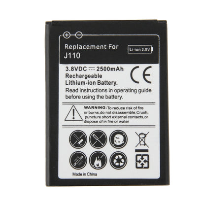For Galaxy J1 Ace / J110 2500mAh Rechargeable Li-ion Battery(Black), Neutral 2500mAh
