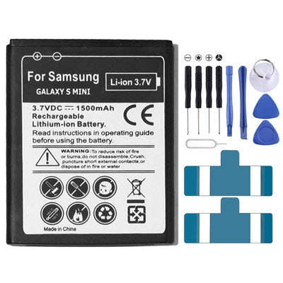 Mobile Phone Battery for Galaxy S Mini / S5570 / S5750 / S7230, For Galaxy S Mini / S5570 / S5750 / S7230