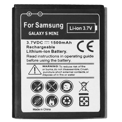 Mobile Phone Battery for Galaxy S Mini / S5570 / S5750 / S7230, For Galaxy S Mini / S5570 / S5750 / S7230
