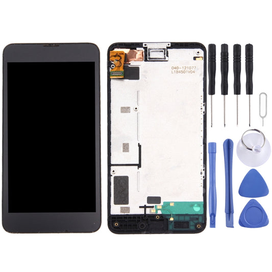 LCD Display + Touch Panel  with Frame for Nokia Lumia 630 / 635, For Nokia Lumia 630 / 635