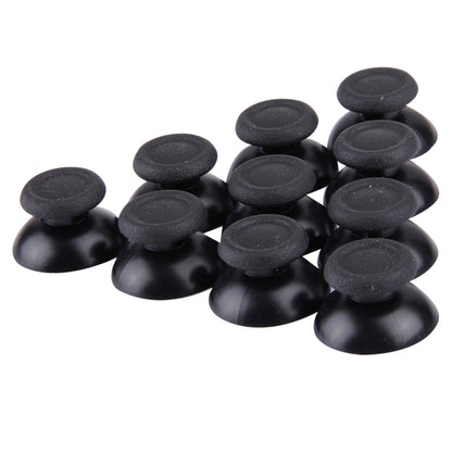 10 PCS Controller Joystick 3D Analog Cap for PS4, for PS4 Black