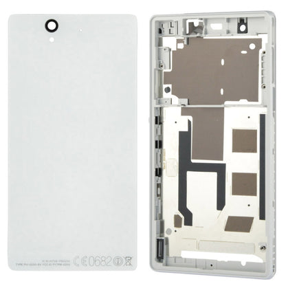High Quality Middle Board +  Battery Back Cover for Sony L36H, For Xperia Z / L36h