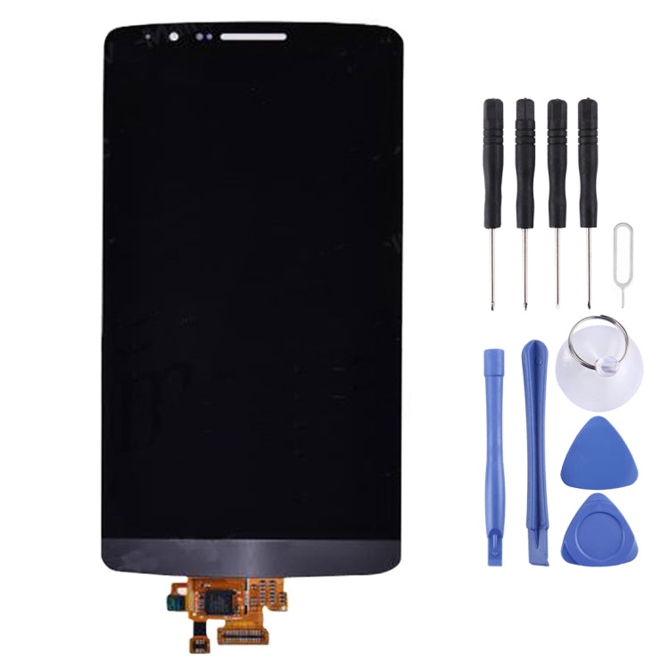 Original LCD Screen and Digitizer Full Assembly for LG G3 / D850 / D851 / D855, For LG G3 / D855(Black), For LG G3 / D855(White), For LG G3 / D855(Gold)