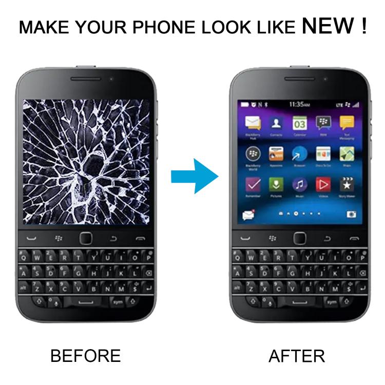 LCD Screen and Digitizer Full Assembly for BlackBerry Classic Q20, For Blackberry Classic / Q20