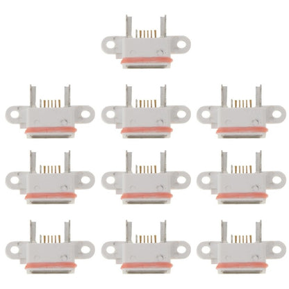 10 PCS Charging Port Dock Connector  for Xiaomi Mi 4, For Xiaomi Mi 4, For Xiaomi Mi 4(White)