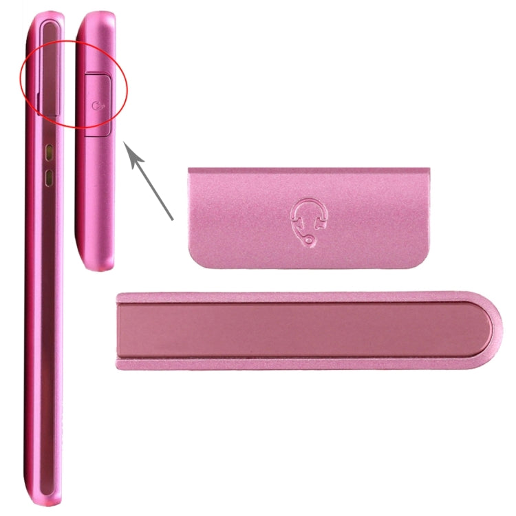 Earphone Button & Volume Button  for Sony Xperia ZR / M36h, For Xperia ZR / M36H / C5502 (Magenta), For Xperia ZR / M36H / C5502, For Xperia ZR / M36H / C5502 (Blue)