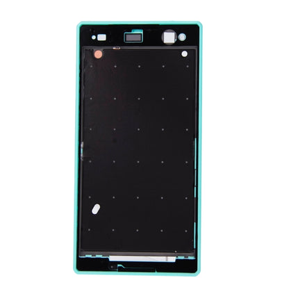Front Housing  with Adhesive for Sony Xperia C3, For Xperia C3(Green), For Xperia C3(Black), For Xperia C3(White)