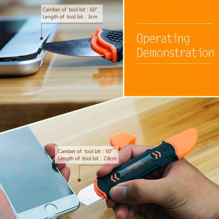 JAKEMY JM-OP12 Flexible Double-end Metal Opening Prying Tool for Samsung / iPhone / iPad / Laptop / Tablet PC