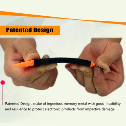 JAKEMY JM-OP12 Flexible Double-end Metal Opening Prying Tool for Samsung / iPhone / iPad / Laptop / Tablet PC