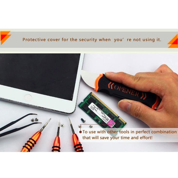 JAKEMY JM-OP12 Flexible Double-end Metal Opening Prying Tool for Samsung / iPhone / iPad / Laptop / Tablet PC
