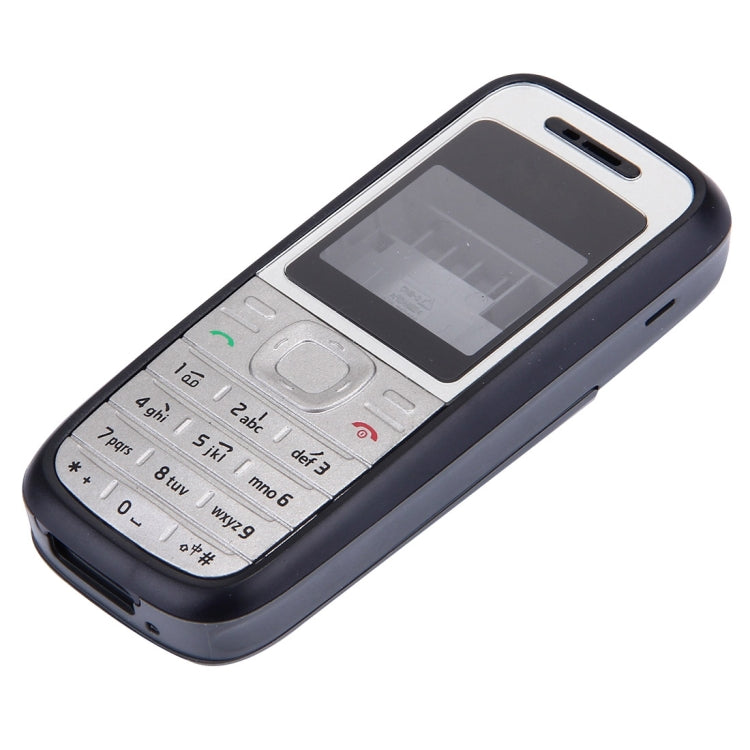 Full Housing Cover (Front Cover + Middle Frame Bezel + Battery Back Cover) for Nokia 1200 / 1208 / 1209, For Nokia 1200 / 1208 / 1209, For Nokia 1200