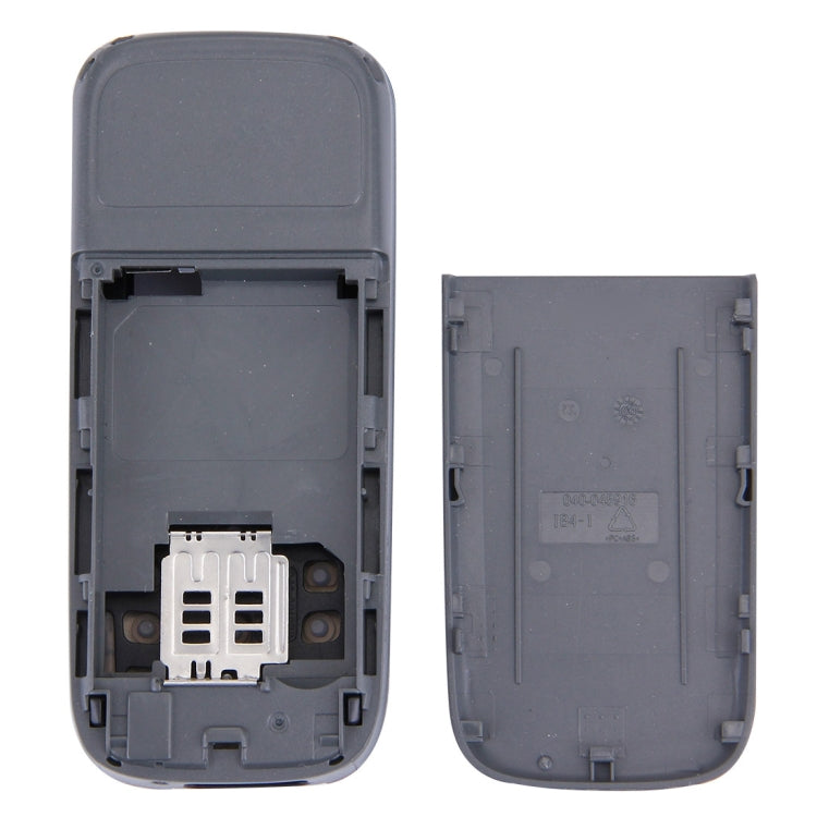 Full Housing Cover (Front Cover + Middle Frame Bezel + Battery Back Cover) for Nokia 1200 / 1208 / 1209, For Nokia 1200 / 1208 / 1209, For Nokia 1200